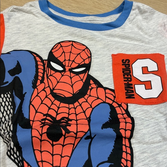 Marvel Spider-Man Kids Costume T-Shirt - Red, Blue, and Gray - Picture 3 of 5